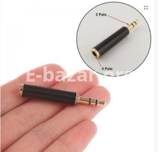 Microphone Converter (Straight)- No Need Battery for Lifetime