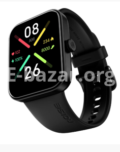 Noise ColorFit Pulse Go Buzz Calling Smartwatch – Jet Black Color