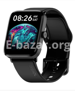 Noise ColorFIt Pro 4 Alpha Calling Smart watch- Jet Black Color