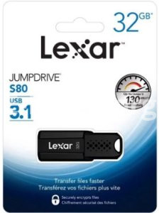 Lexar JumpDrive S80 USB3.1 Pen Drive- 32GB