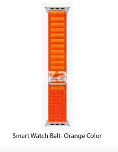 Series 8 Smartwatch Replacement Nylon Strap – Orange Color