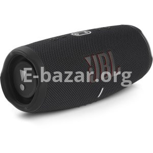JBL CHARGE 5 Portable Waterproof Bluetooth Speaker – Black Color