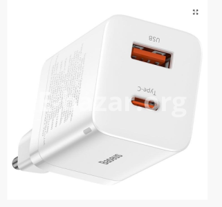 Baseus Super Si Pro Quick Charger 30W (C+U) – White Color