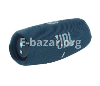 JBL CHARGE 5 Portable Waterproof Bluetooth Speaker – Blue Color