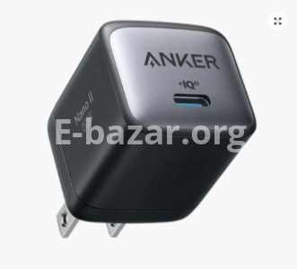 Anker 313 GaN 30W Type-C Fast Charger PIQ 3.0 – Black Color