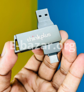 Lenovo thinkplus MU251 USB 3.1 & type-c Dual-port 256GB flash drive