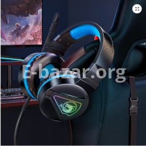 Hoco W104 Gaming Headphone – Blue Color