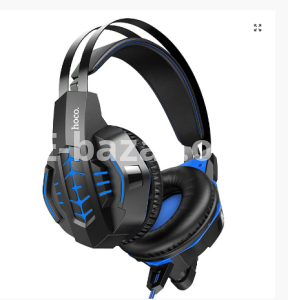 Hoco W102 Cool Tour Gaming Headset – Blue Color