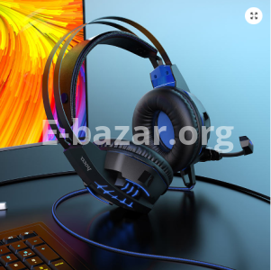 Hoco W102 Cool Tour Gaming Headset – Blue Color