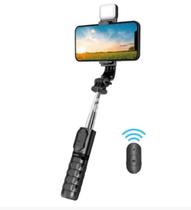 The WiWU Selfie Stick Fill Light Tripod Wi-SE002