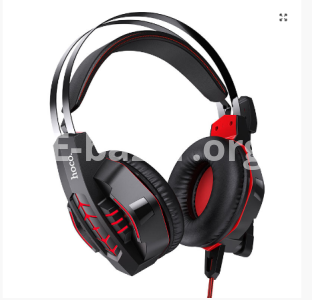 Hoco W102 Cool Tour Gaming Headset – Red Color