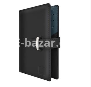 WIWU Ambassador Passport Wallet – Black Color