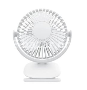 mini Clip Fan 360 Degree Rotation Rechargeable Fan (WiWu FS03)- White Color