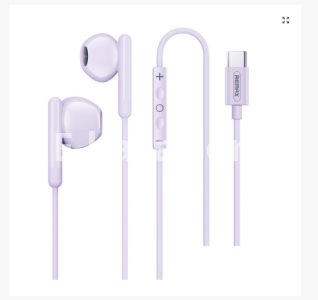 Remax RM-522a Type-C Earphone – White Color
