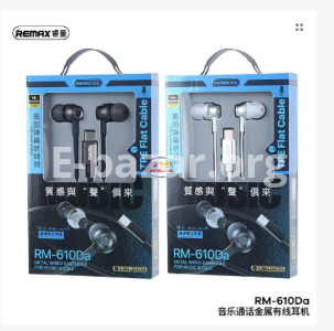 Remax RM-610Da Super Bass Earphone (Type-C)