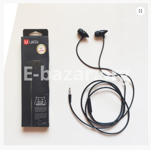 UiiSii C100 Earphone – Black Color