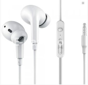 Tuddrom Mo8 Fashion Music 3.5mm Jack Earphone- White Color