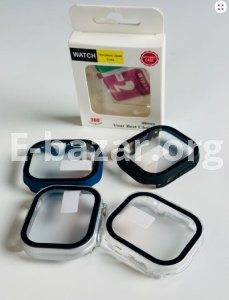 49mm Smartwatch Premium Tempered Glass Case – Crystal White Color