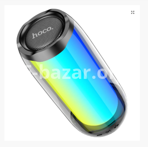 Hoco HC8 Pulsating Luminous Wireless Speaker – Black Color