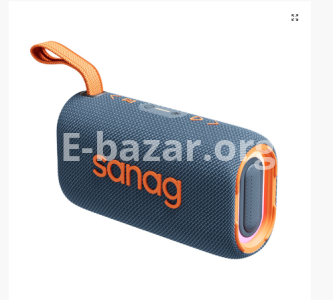 Sanag M30S Pro Bluetooth Speaker (IPX7 Waterproof) – Blue & Orange Color