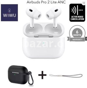 WiWu Airbuds Pro 2 Lite ANC Earbuds (6 months Warranty) – White