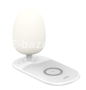 LDNIO Y3 LED Desk Lamp with Fast Wireless Charging Landscape Night Lamp – White Color