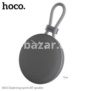 Hoco BS60 Mini Portable Sports Speaker – Gray Color