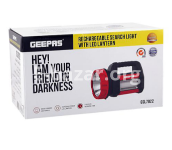 Geepas Rechargeable Search Light With Lantern GSL7822