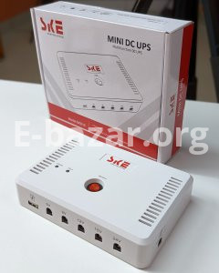 SKE SK616 Mini UPS For Wifi Router + ONU + IP Cam/CC Cam (15,600mAh With 5 Output)