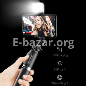 P20S Selfie Stick with LED Light