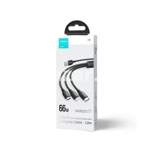 Joyroom S-1T3066A15 3 In 1 66w Charging Cable Price In Bangladesh
