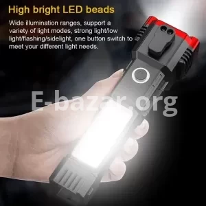 Portable Rechargeable Torch LED Flashlight